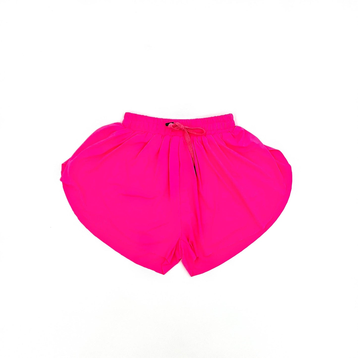 Hot Pink Butterfly Athletic Shorts