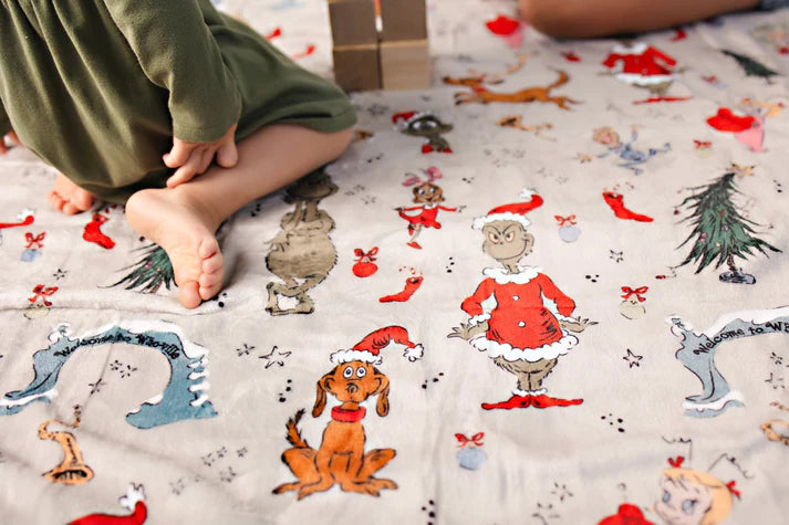 Classic Christmas Throw Blanket