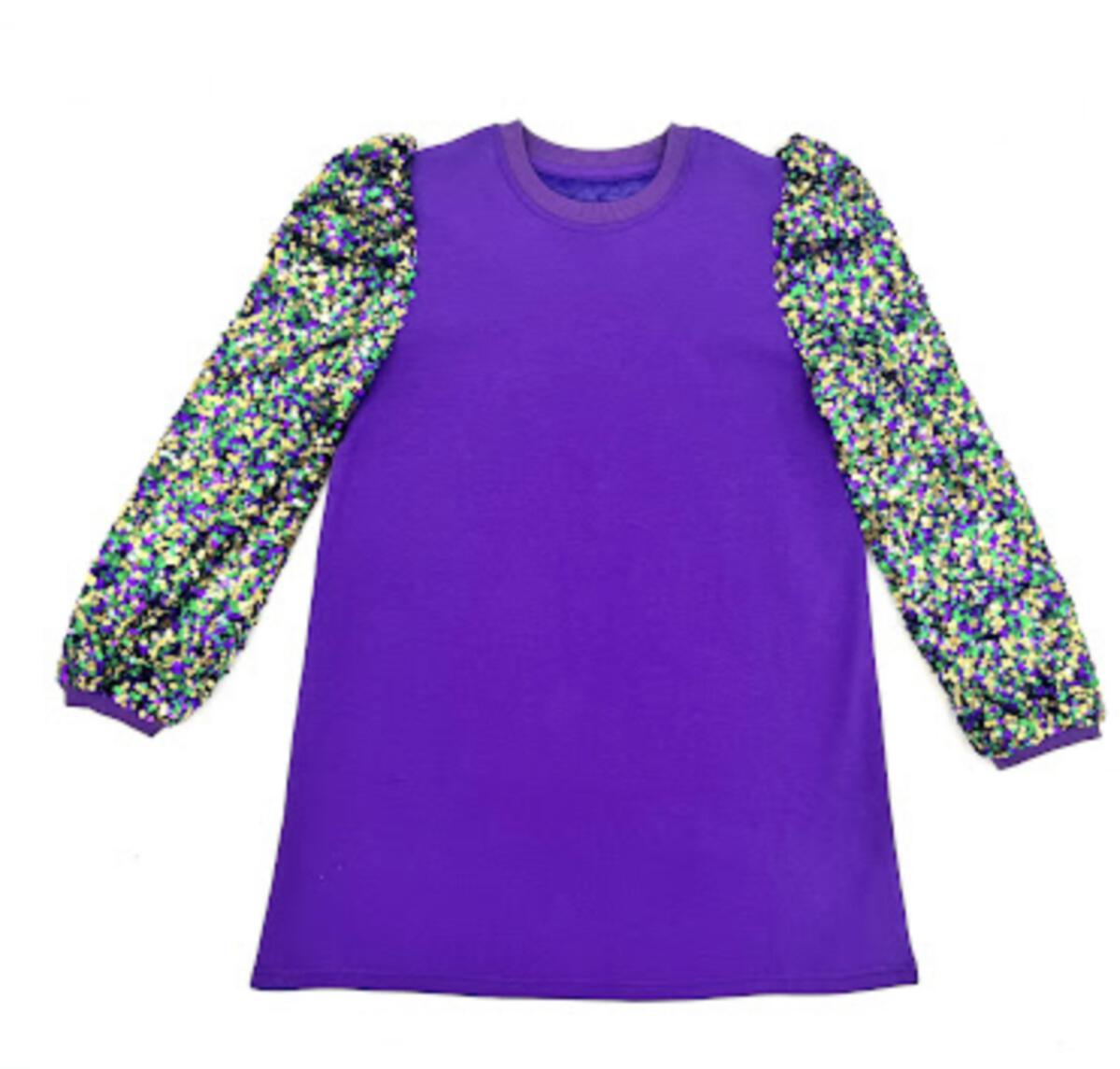 mardi gras sequin dress Mardi Gras Sequin Confetti Dress – Little Magnolia Shoppe