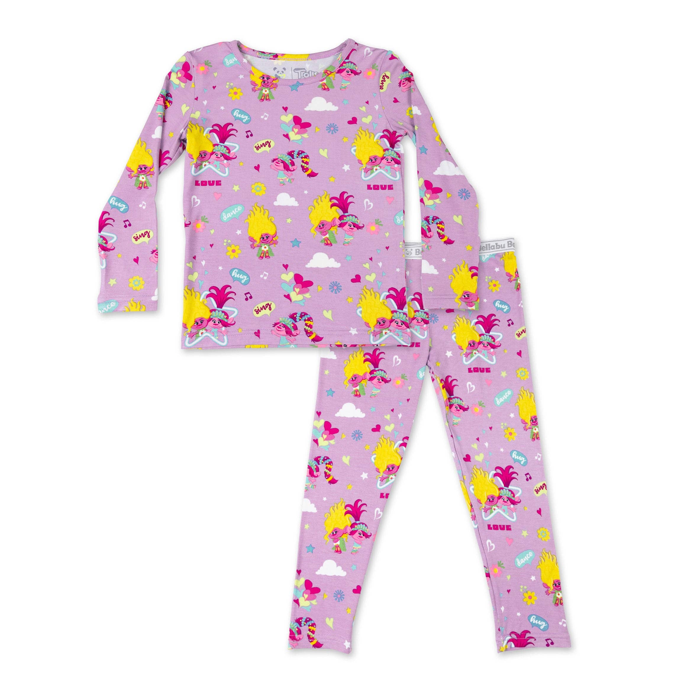 Trolls Pink Bamboo Pajamas – Little Magnolia Shoppe
