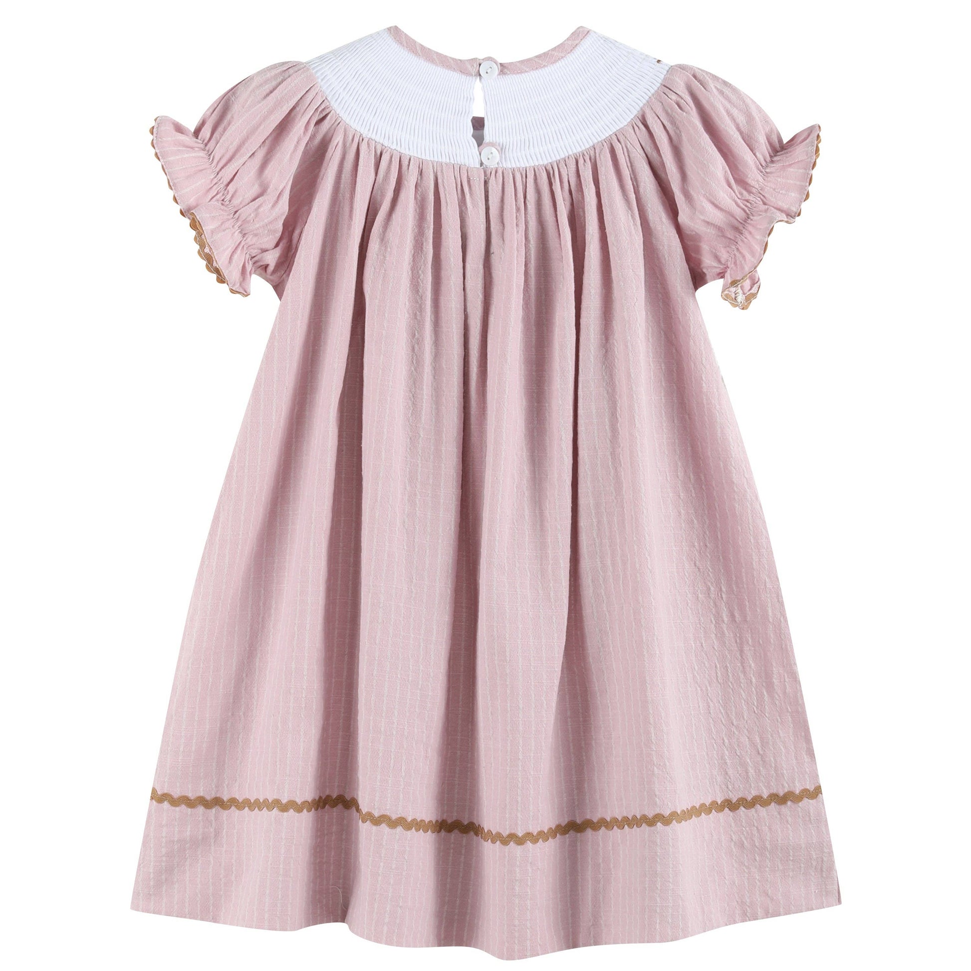 purple smocked bishop dress Girl's Recital Ready Smocked Bishop Dress in Purple size 24M