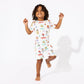 Playful Pups Bamboo Kids Pajama Short Set