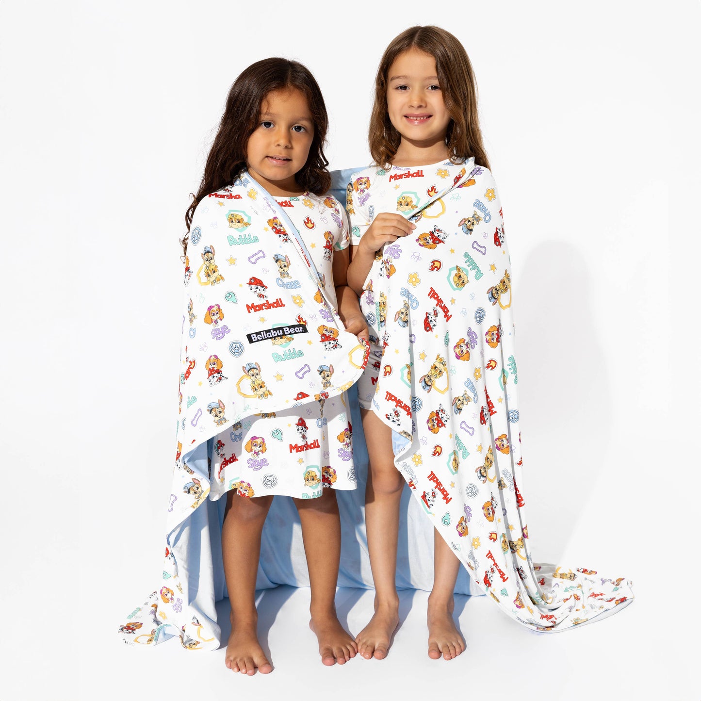 Playful Pups Bamboo Kids Pajama Short Set