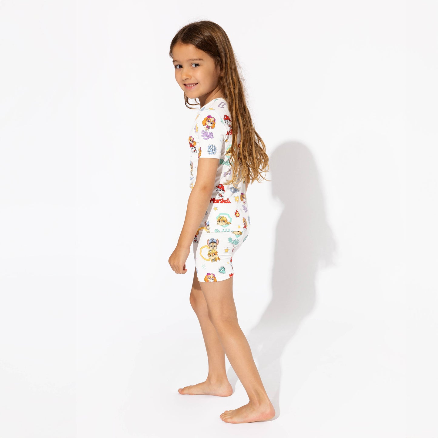 Playful Pups Bamboo Kids Pajama Short Set