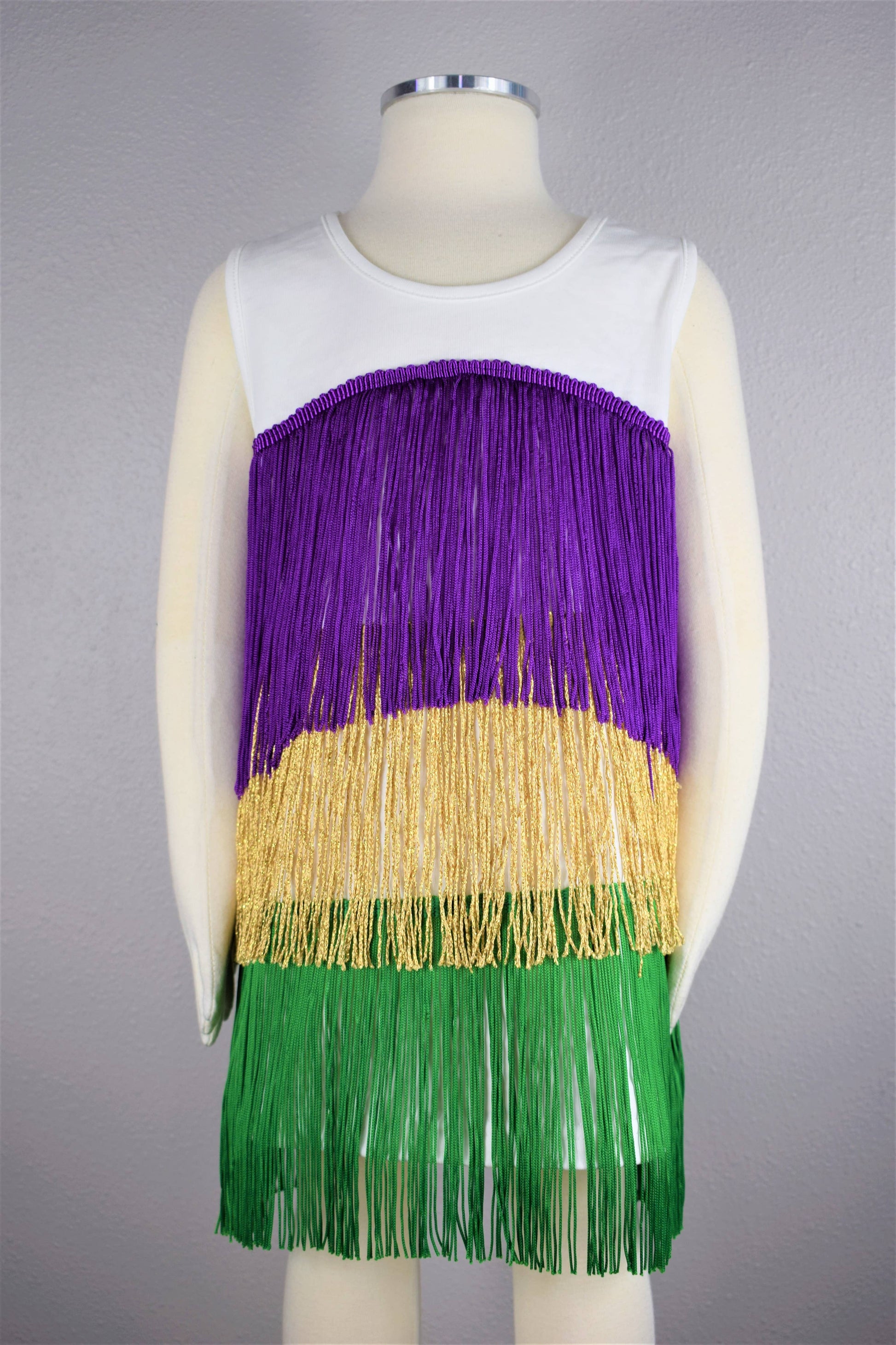 Mardi Gras Tiered Fringe Dress – Little Magnolia Shoppe Mardi Gras Tiered Fringe Dress – Little Magnolia Shoppe