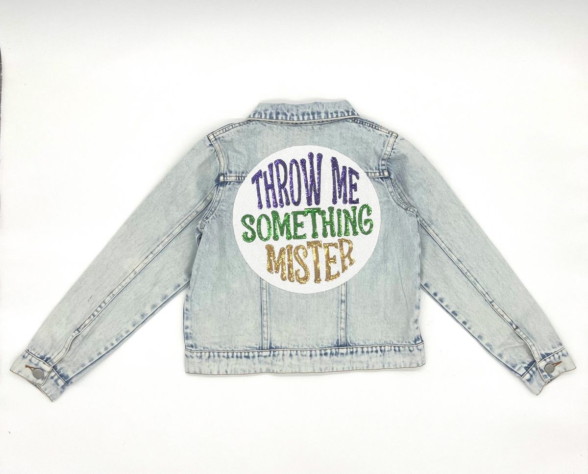Throw Me Something Denim Jacket