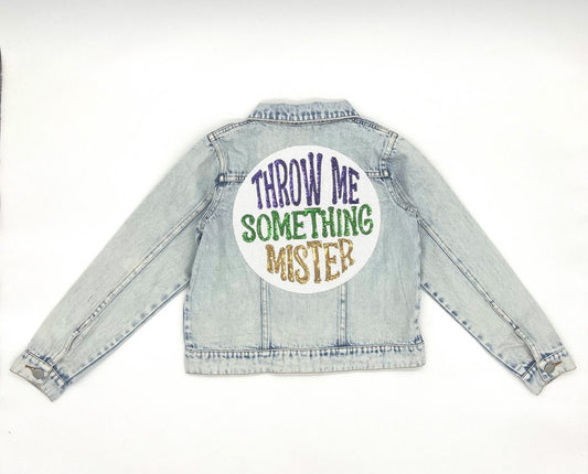Throw Me Something Denim Jacket