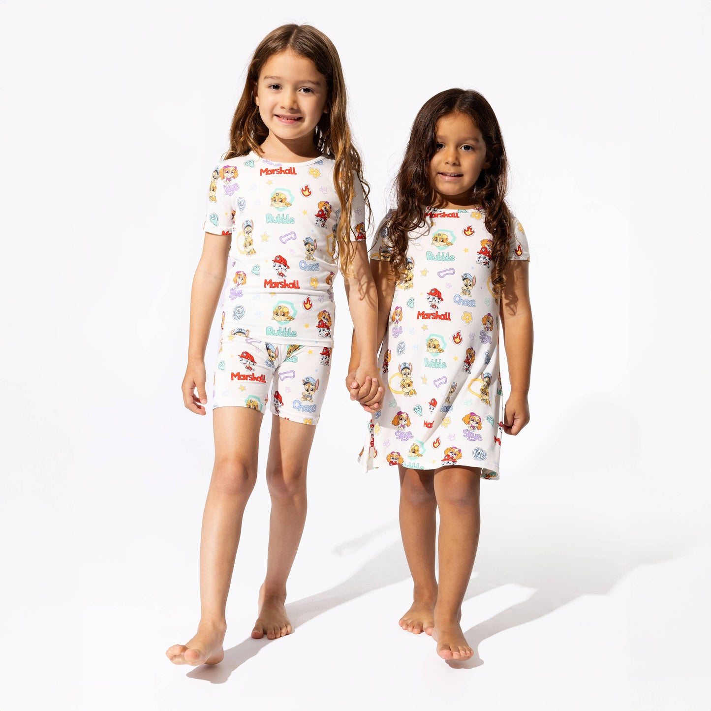 Playful Pups Bamboo Kids Pajama Short Set